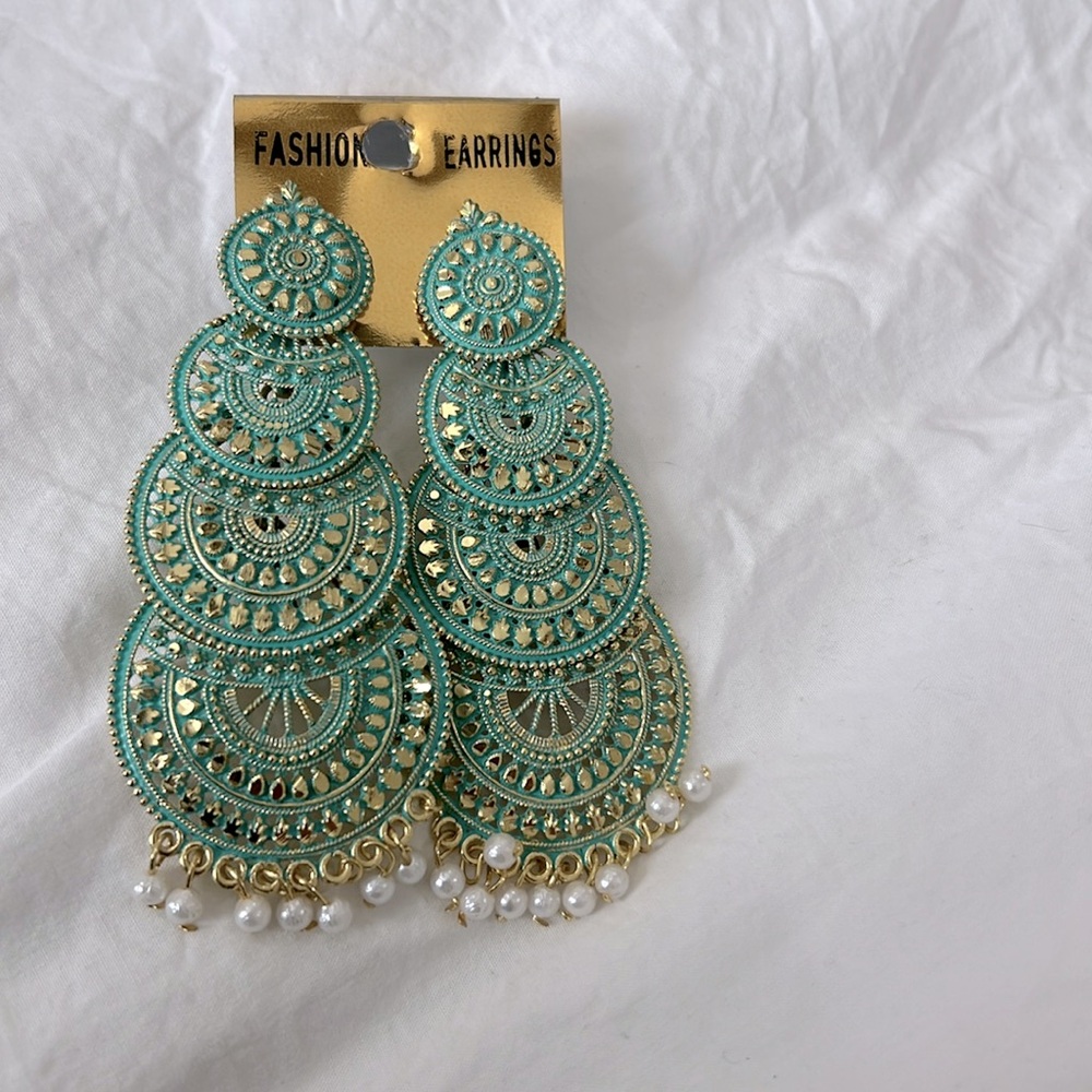 Indian Jhumka Earrings 🪷